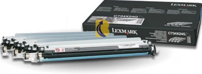 Genuine 4 Pack Lexmark C734X24G Photoconductor Unit 20,000 Yield