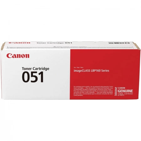 Canon Cartridge 051 CART 051 CART051 Standard Genuine Black Toner 1,700 Pages