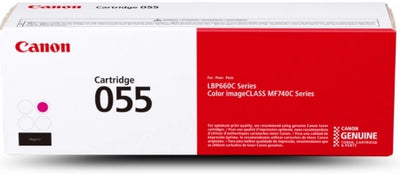 Genuine Canon CART-055M Magenta Toner Cartridge - 2,100 pages