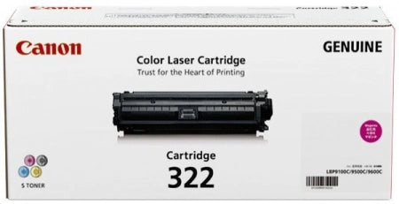 Genuine Canon CART322M Magenta Toner Cartridge ~ 7500 Pages