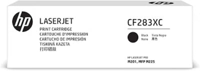 Genuine HP 83X CF283XC Black Toner Cartridge 2,200 Prints
