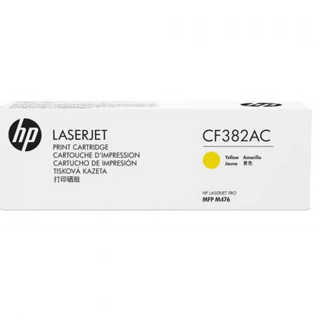 Genuine HP 312A CF382AC yellow white contract Toner Cartridge 2,700 Prints