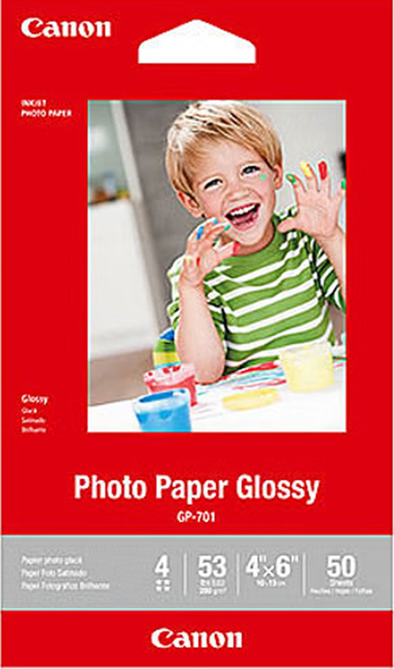 50 Sheets Canon Glossy Photo Paper 4x6