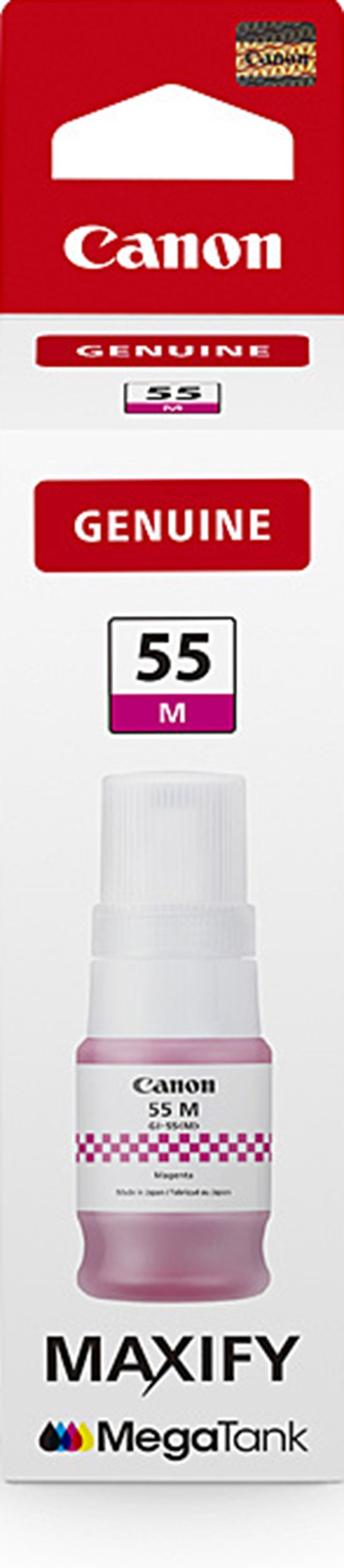 Genuine Canon GI55M Magenta Ink Bottle 3,000 Print
