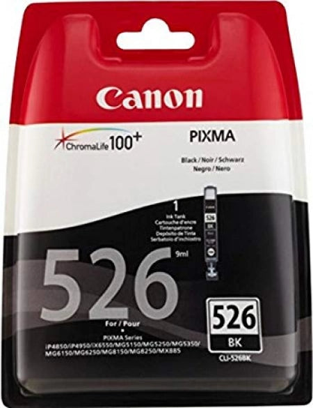 Genuine Canon CLI526BK Photo Black Ink Cartridge 2,185 Prints