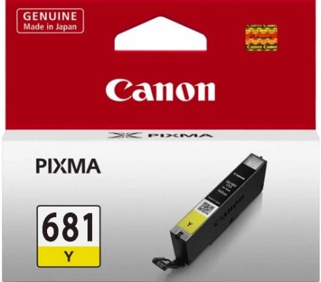 Canon CLI681Y Yellow Genuine Ink Cartridge 250 Prints