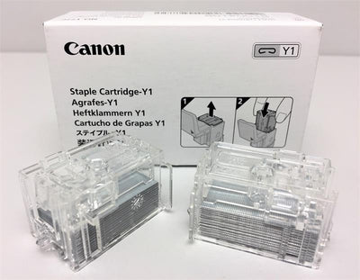 Canon Y1 Staple Cartridge Refill 0148C001 2 Units = 2,000 Staples For Booklet Finisher V1 V2 Y1