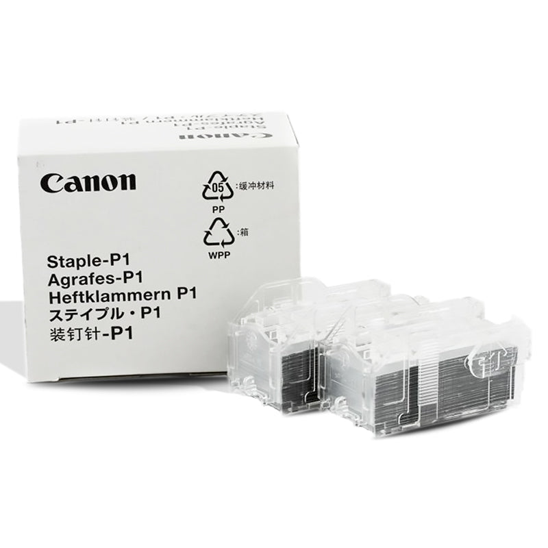 Canon P1 Staple Cartridge [1008B001] 2 x 5,000 Staples - For Booklet Finisher A1, D1, F1 Pro, K1, N1, Q1 Pro, W1 Pro, X1, Y1