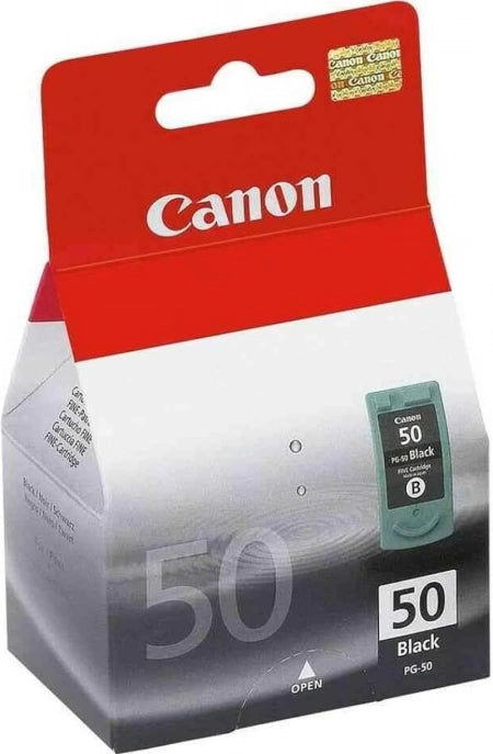 Genuine Canon PG50 Black Ink Cartridge 510 Prints
