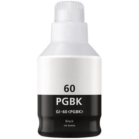 Canon GI60PGBK Black Compatible Ink Bottle 6,000 Prints