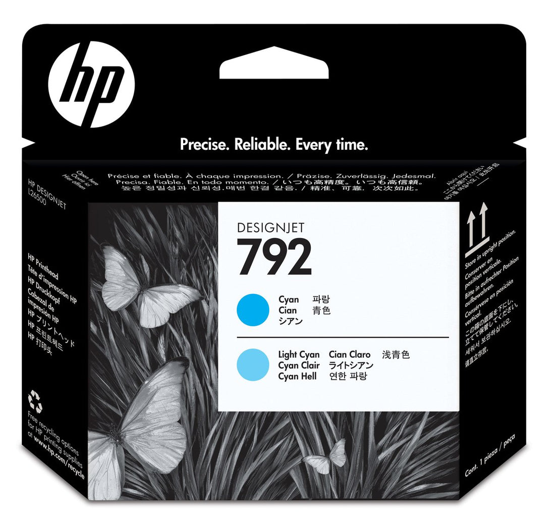 Genuine HP 792 Cyan/Light Cyan Latex Printhead CN703A