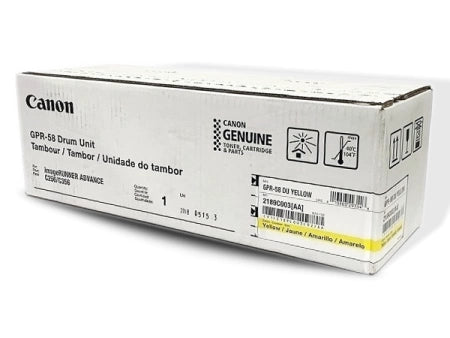 Canon NPG-76 NPG76Y GPR-58 GPR58Y DG76Y Yellow Drum Cartridge 45,500 Pages 2189C001AA