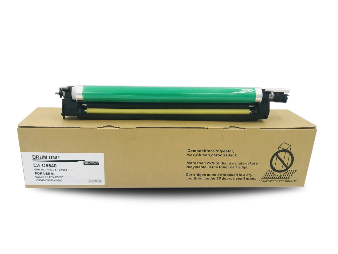 Canon NPG-71 GPR-55 Compatible Drum Unit CMYK 200,000 Pages C-EXV51 / 0488C003BA / 0488C002BA / 0488C001BA