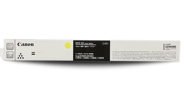 Genuine Canon NPG83 GPR61 Yellow Toner 60,000 Prints (3766C001AA)