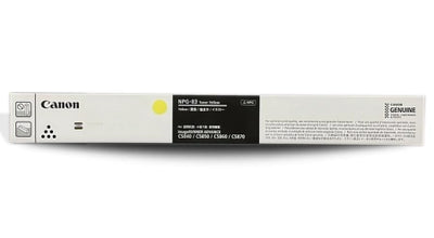 Genuine Canon NPG83 GPR61 Yellow Toner 60,000 Prints (3766C001AA)