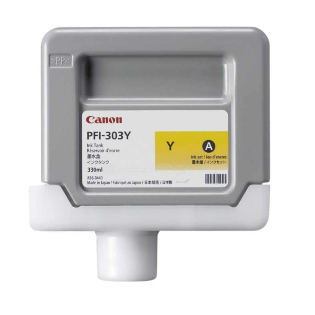 Canon PFI303Y Yellow Genuine Ink Cartridge 330m