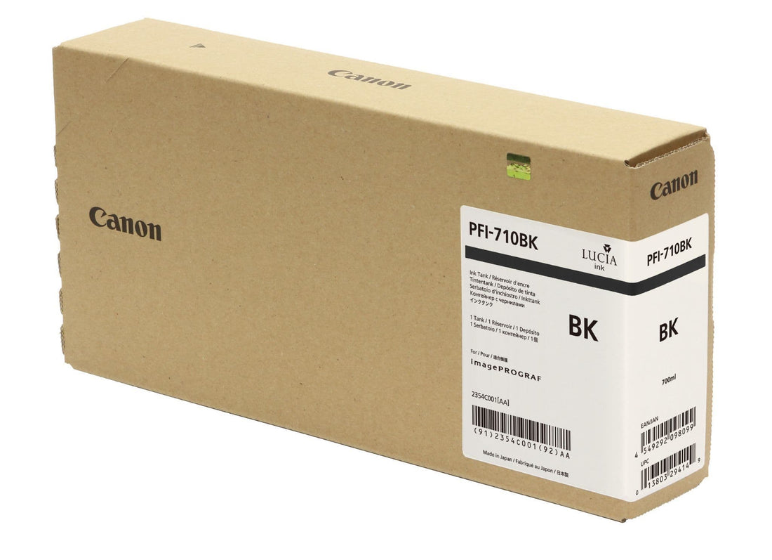 Genuine Canon PFI-710 Black Ink Cartridge 700m