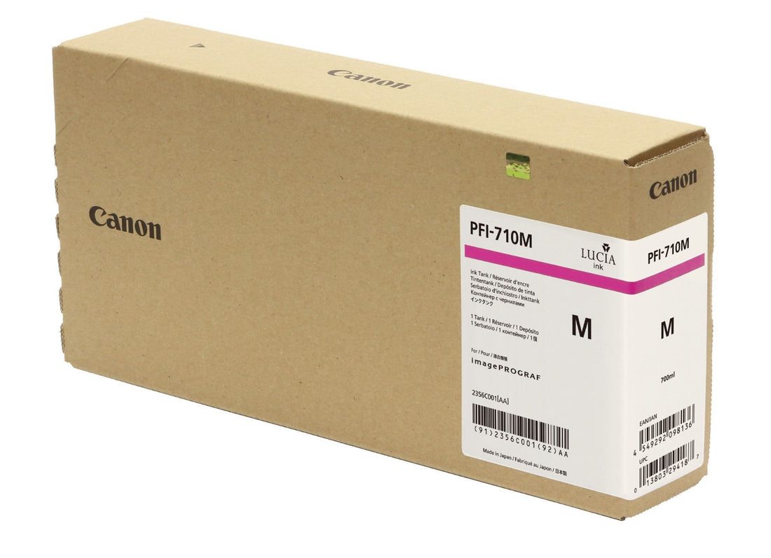 Genuine Canon PFI-710 Magenta Ink Cartridge 700m