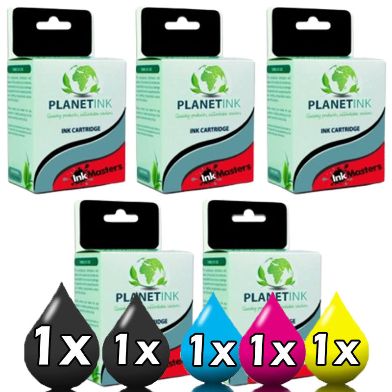 5 Pack Epson 273XL Compatible Ink Cartridges C13T275792 [1C,1M,1Y,1K,1PHBK]