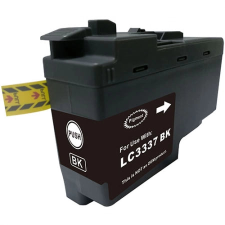 Brother LC3337BK Compatible Black High Yield Ink Cartridge 3000 Page Yield