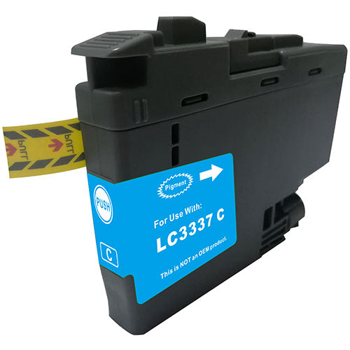 Brother LC3337C Compatible Cyan Ink Cartridge 1500 pages MFCJ5945DW / MFCJ6945DW