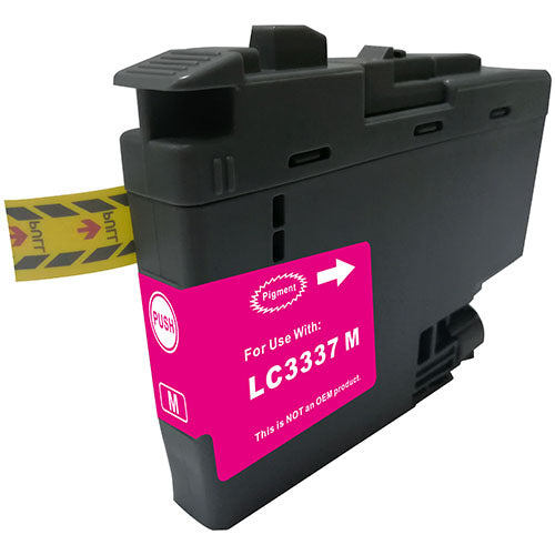 Brother LC3337M Magenta Compatible High Yield Ink Cartridge 1500 pages MFCJ5945DW / MFCJ6945DW
