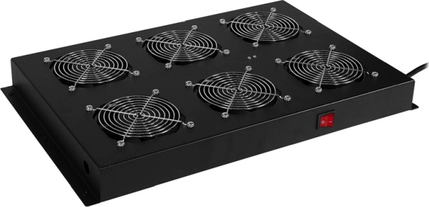 Cyberpower CRA12001 - 6 Fan Rack Enclosure Roof Ventilation Syste