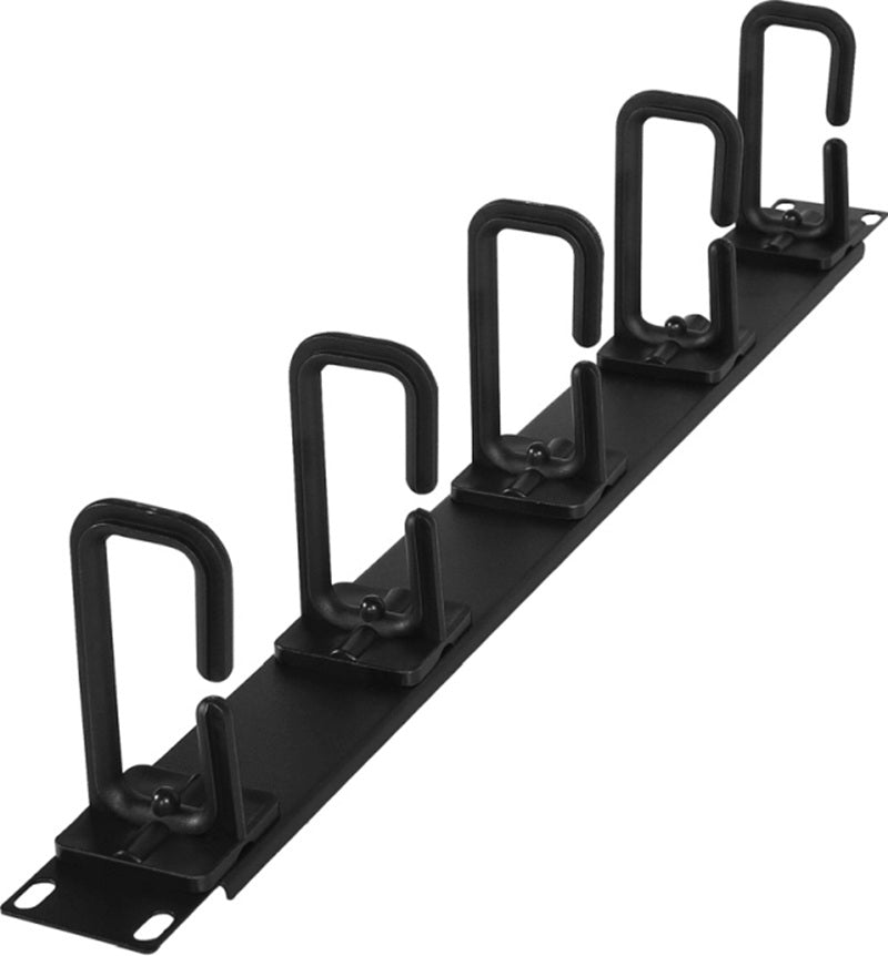 Cyberpower CRA30004 - 1 Unit Horizontal Flexi Ring Cable Manager Rack