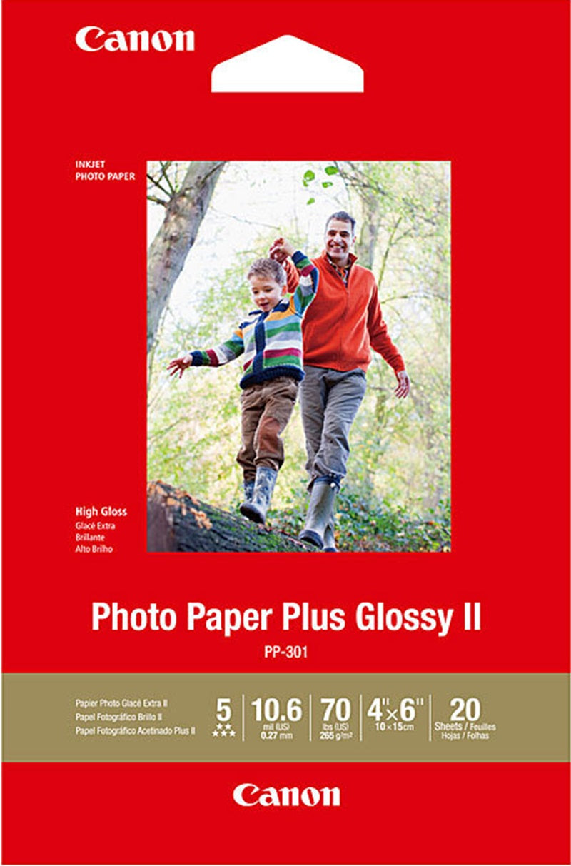Canon 4x6 Glossy Photo Paper 20 Sheets/Pack
