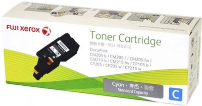 Genuine Fuji Xerox CM205B CT202131 Cyan Toner Cartridge 700 Prints