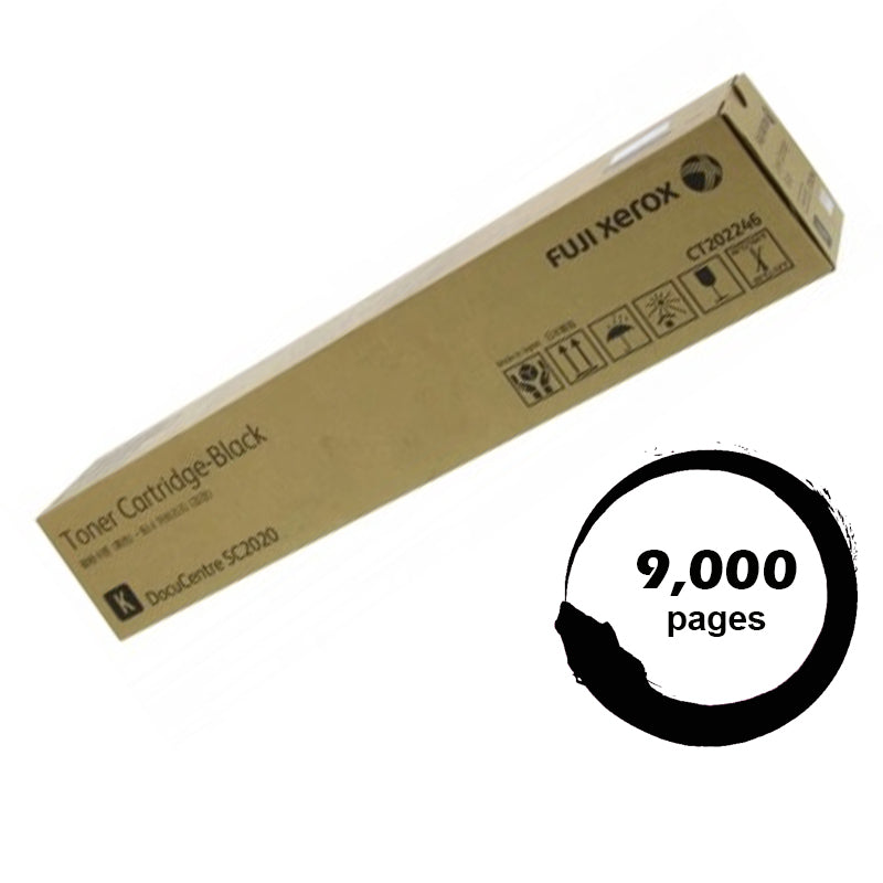 Genuine Fuji Xerox CT202246 (CT202238) Black Toner DocuCentre SC2020NW 9,000 Page