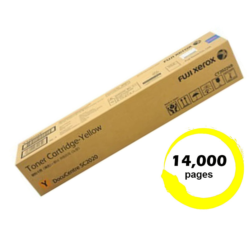 Genuine Fuji Xerox CT202399 DocuCentre SC2020 CT202399 Yellow Toner Cartridge 14,000 Print