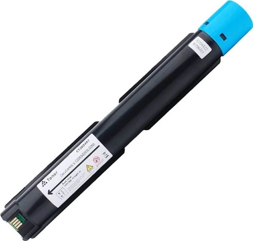 Fuji Xerox CT202489 Compatible Cyan Toner Cartridge ApeosPort C2060 C2560 C3060 V C2263 V C2260 15,000 print