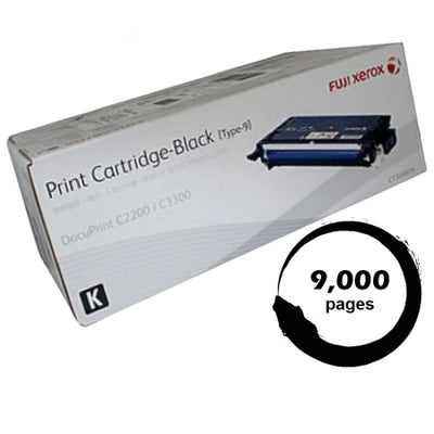 Genuine Fuji Xerox C2200 CT350674 Black Toner Cartridge 9,000 Prints