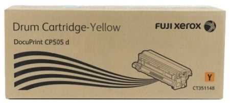Genuine Fuji Xerox DocuPrint CP505d Yellow Drum Unit (CT351148) - 40,000 pages