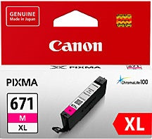 Genuine Canon CLI671XLM Magenta Ink Cartridge 680 Print