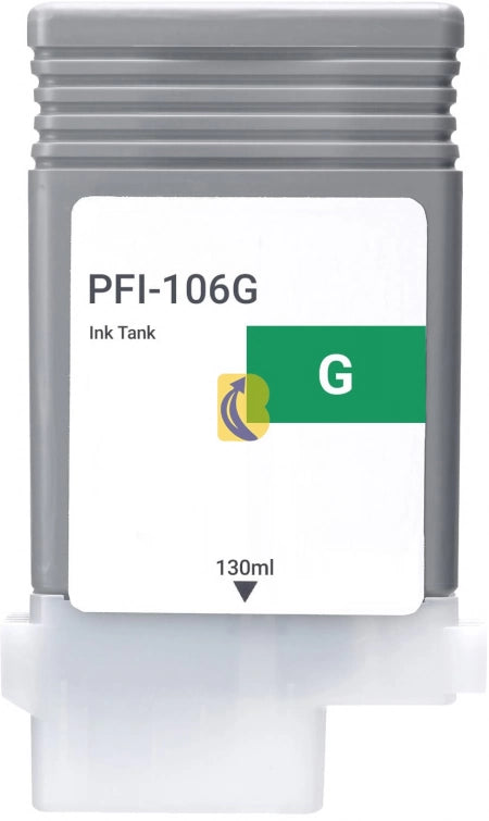 Top Banana's - Canon PFI106G Compatible Green Ink Cartridge 130ml