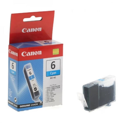 Canon BCI6C Cyan Genuine Ink Cartridge 100 Prints