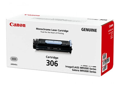 Canon CART306 Black Genuine Toner Cartridge 5,000 Prints