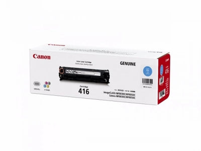 Genuine Canon CART416C Cyan Toner Cartridge 1,500 Prints