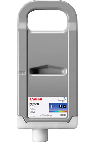 Canon PFI706BK 6681B001AA Black Genuine Ink Cartridge 700ml