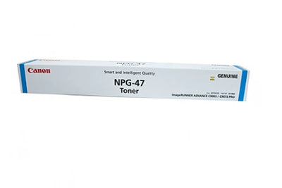 Canon TG47C Cyan Genuine Toner Cartridge 54,000 Prints