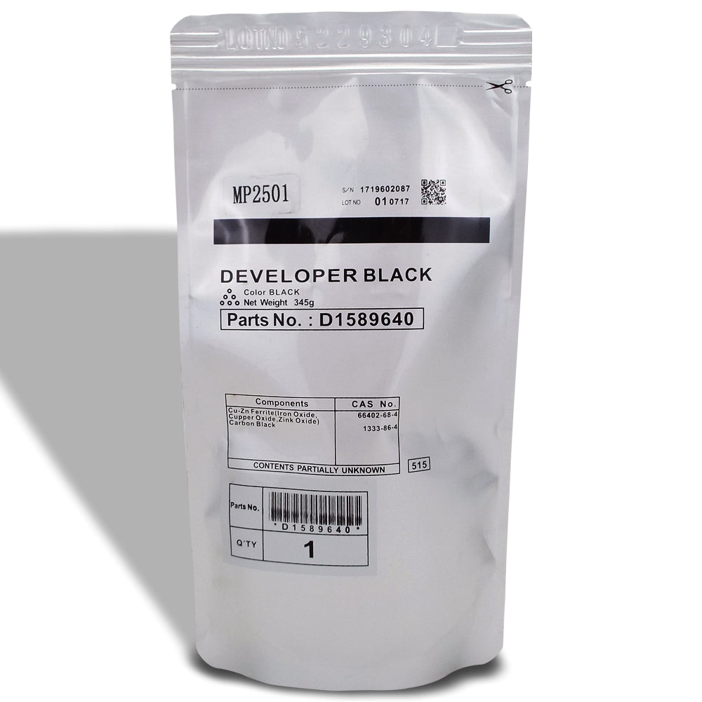 Genuine Ricoh MP 2501 Black Developer (D158-9640, D1589640)