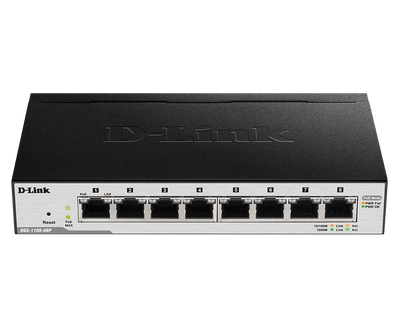 8 PORT POE NETWORK SWITCH HIGH POWER COMPACT DESIGN