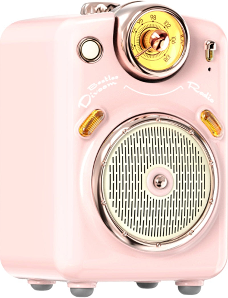 Divoom Fairy-OK Bluetooth Speaker with Microphone - Pink