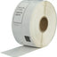 Brother DK-11208 Compatible Black on White Thermal Die-Cut Label Roll - 38mm x 90mm - 400/Rol
