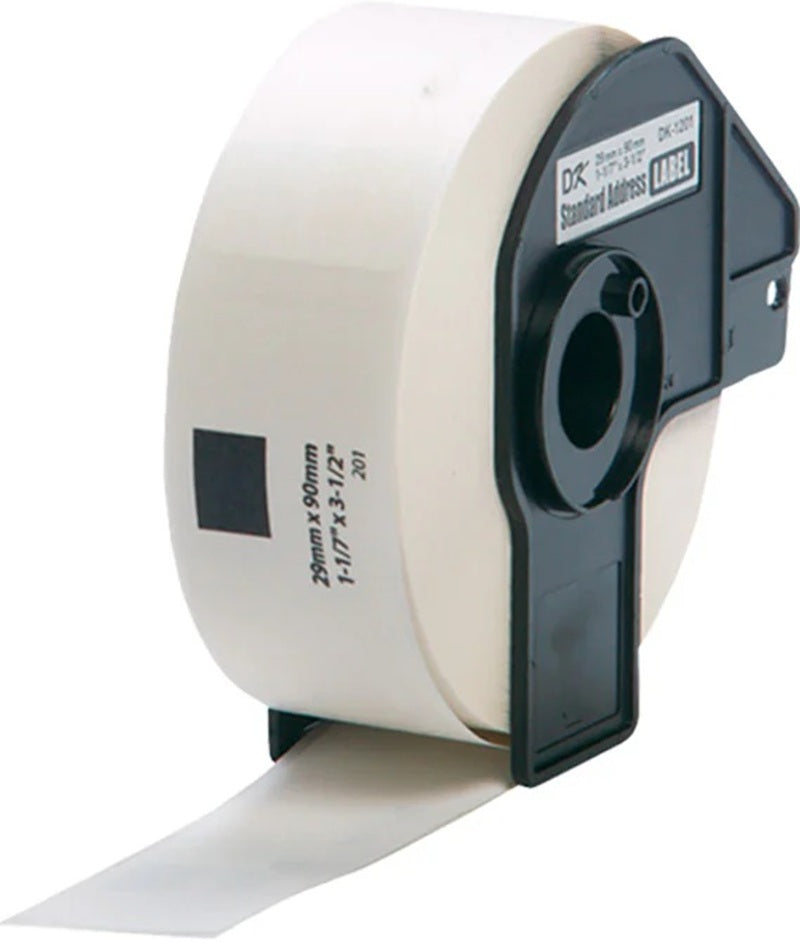Generic Brother DK-11218 black on white thermal label die-cut roll 1000/roll 24m