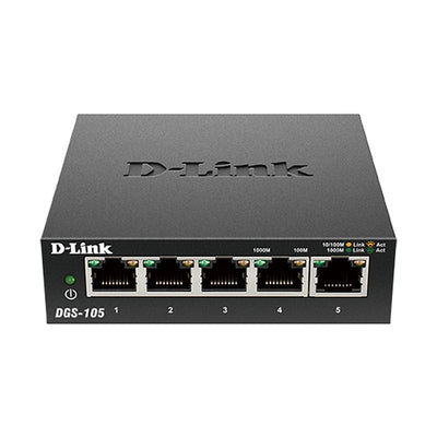 D-Link 5-Port Gigabit Desktop Switch DGS-105