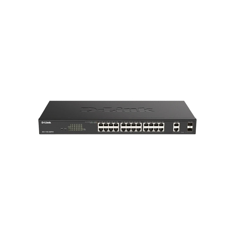 D-Link DGS-1100-26MPV2 24 Port PoE Switch