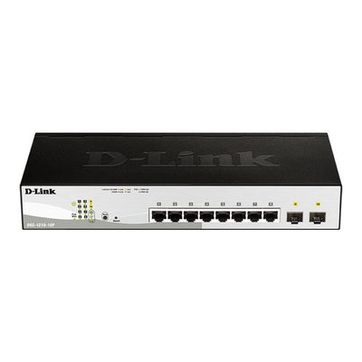 D-Link 10 Port PoE Switch (8 Ports PoE) DGS-1210-10